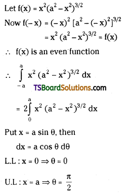 TS Inter Second Year Maths 2B Definite Integrals Important Questions Short Answer Type L1 Q5