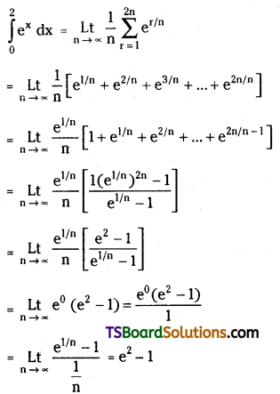 TS Inter Second Year Maths 2B Definite Integrals Important Questions Short Answer Type L2 Q1