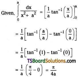 TS Inter Second Year Maths 2B Definite Integrals Important Questions Very Short Answer Type L1 Q7