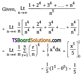 TS Inter Second Year Maths 2B Definite Integrals Important Questions Very Short Answer Type L2 Q2