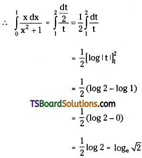 TS Inter Second Year Maths 2B Definite Integrals Important Questions Very Short Answer Type L2 Q3.1