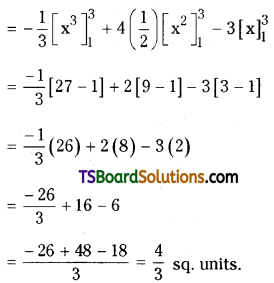 TS Inter Second Year Maths 2B Definite Integrals Important Questions Very Short Answer Type L3 Q20.1
