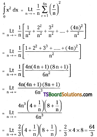 TS Inter Second Year Maths 2B Definite Integrals Important Questions Very Short Answer Type L3 Q37