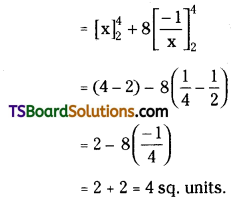 TS Inter Second Year Maths 2B Definite Integrals Important Questions Very Short Answer Type L3 Q38.1