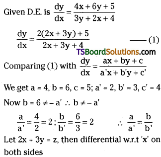 TS Inter Second Year Maths 2B Differential Equations Important Questions Long Answer Type L1 Q4