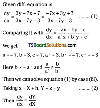 TS Inter Second Year Maths 2B Differential Equations Important Questions Long Answer Type L1 Q5