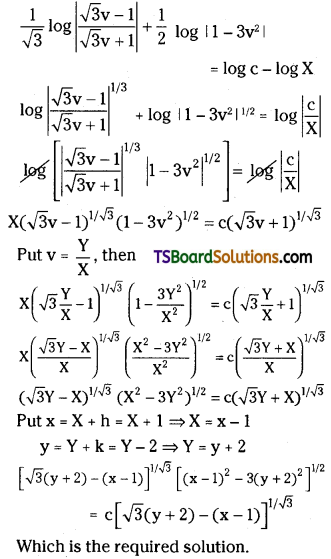 TS Inter Second Year Maths 2B Differential Equations Important Questions Long Answer Type L1 Q6.3