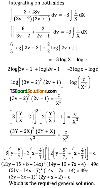 TS Inter Second Year Maths 2B Differential Equations Important Questions Long Answer Type L2 Q2.3