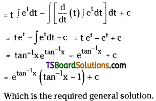 TS Inter Second Year Maths 2B Differential Equations Important Questions Short Answer Type L1 Q33.1