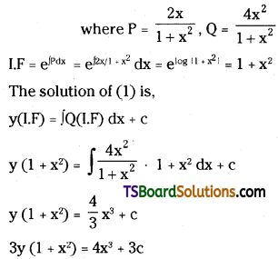 TS Inter Second Year Maths 2B Differential Equations Important Questions Short Answer Type L1 Q34