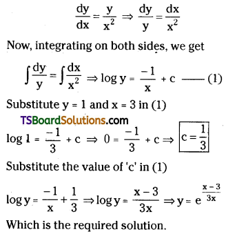 TS Inter Second Year Maths 2B Differential Equations Important Questions Short Answer Type L2 Q6