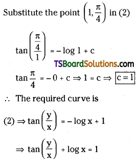 TS Inter Second Year Maths 2B Differential Equations Important Questions Short Answer Type L2 Q9.1