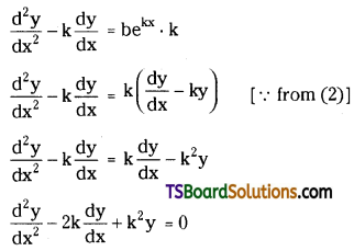 TS Inter Second Year Maths 2B Differential Equations Important Questions Very Short Answer Type L2 Q8.1
