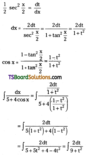 TS Inter Second Year Maths 2B Integration Important Questions Long Answer Type L1 Q2