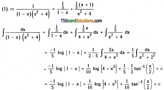 TS Inter Second Year Maths 2B Integration Important Questions Long Answer Type L3 Q12